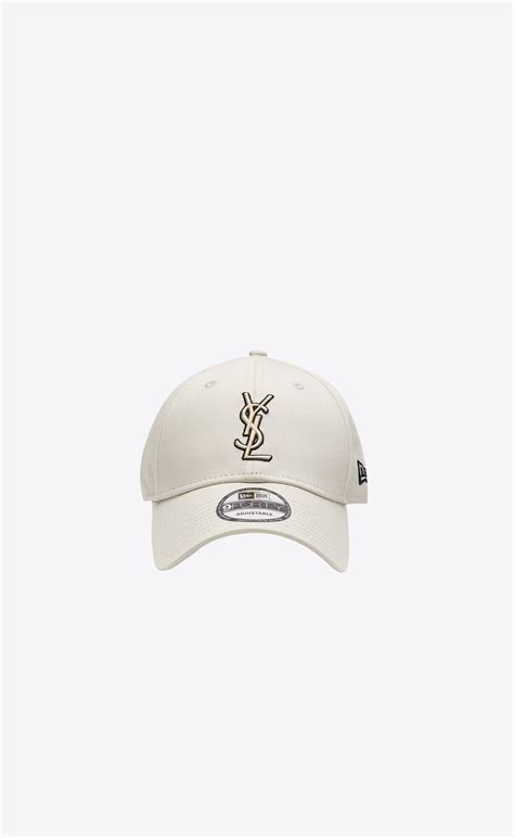 cappello ysl per new era|NEW ERA YSL MONOGRAM CAP IN CANVAS .